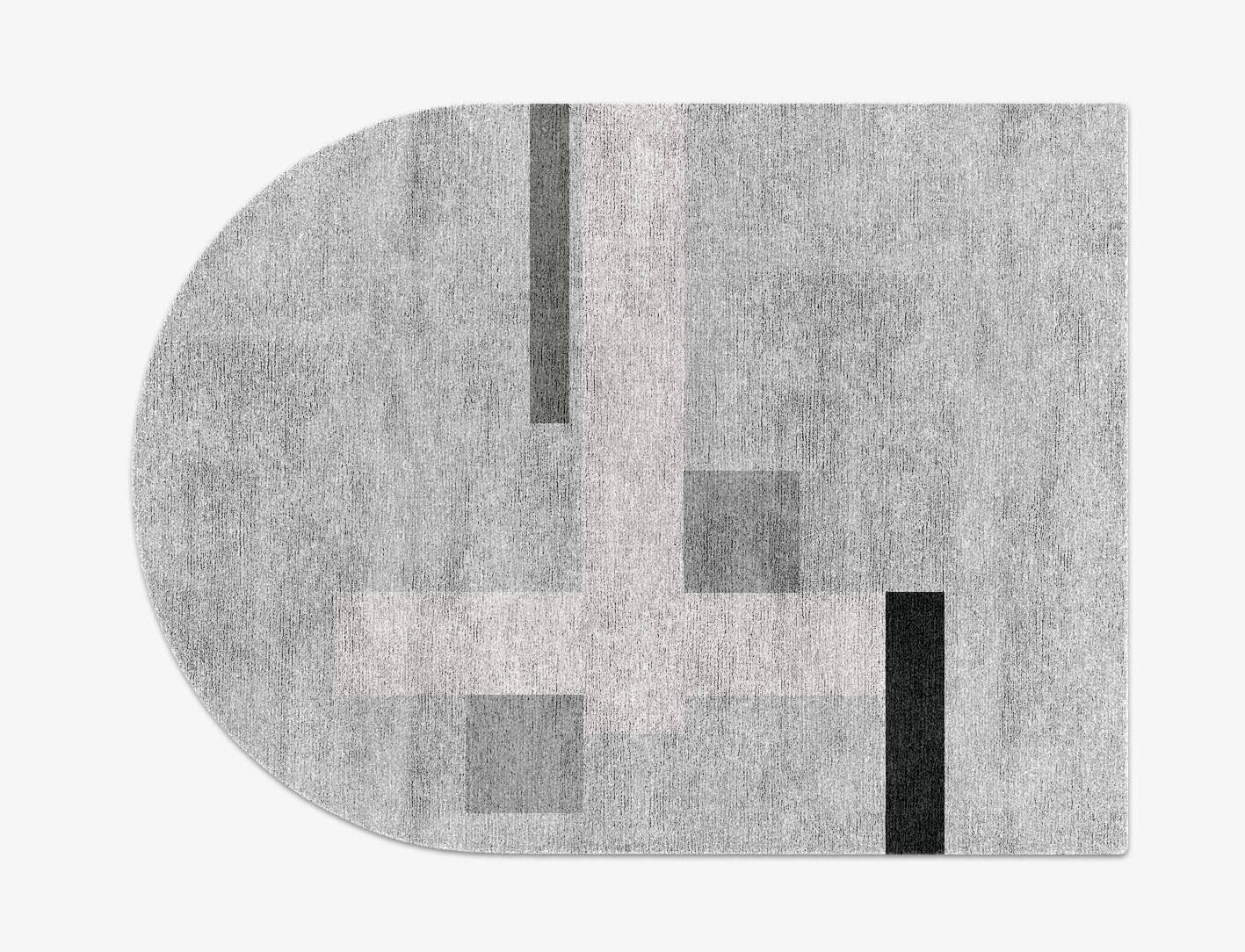 Goombah  Arch Hand Knotted Bamboo Silk Custom Rug by Rug Artisan