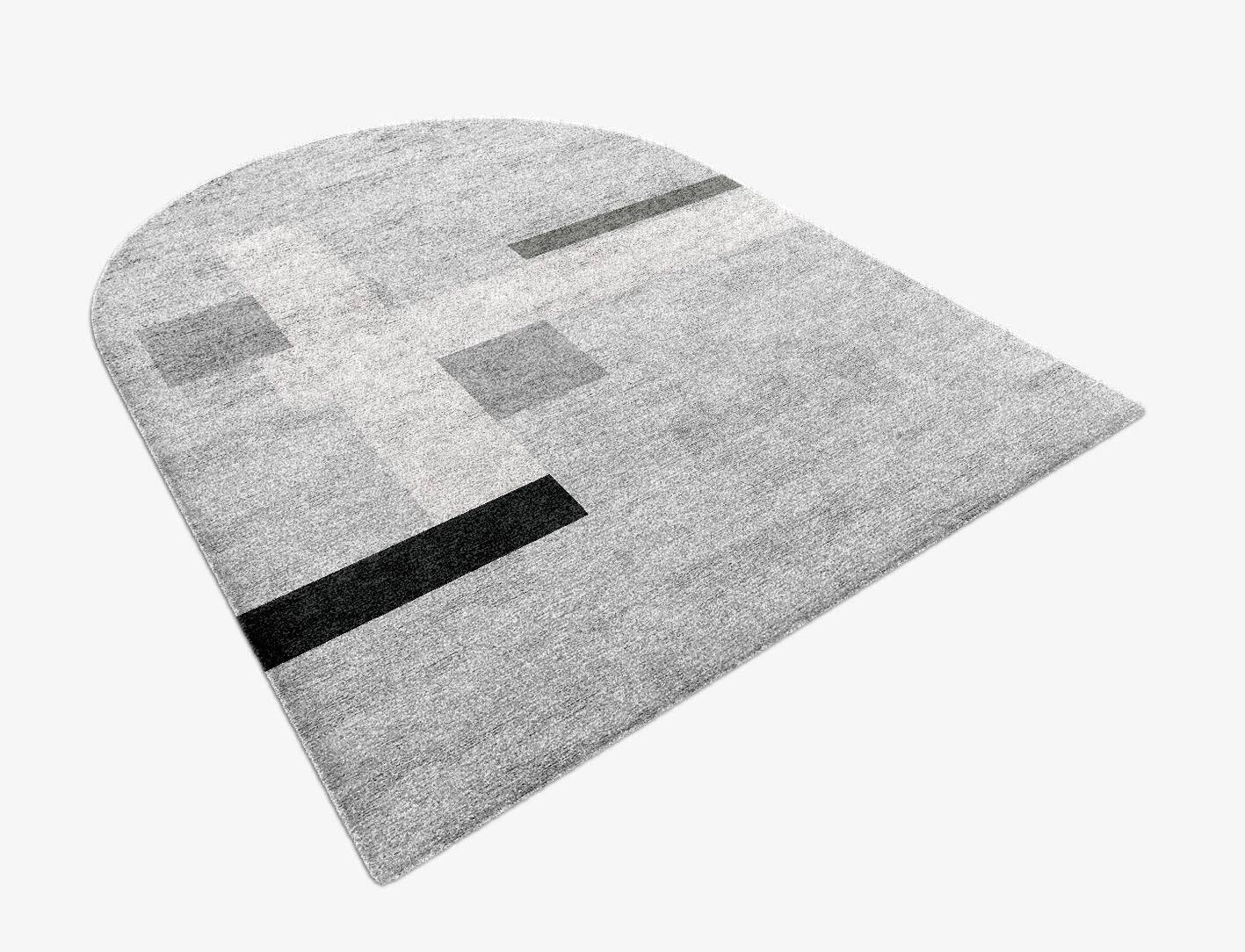 Goombah  Arch Hand Knotted Bamboo Silk Custom Rug by Rug Artisan