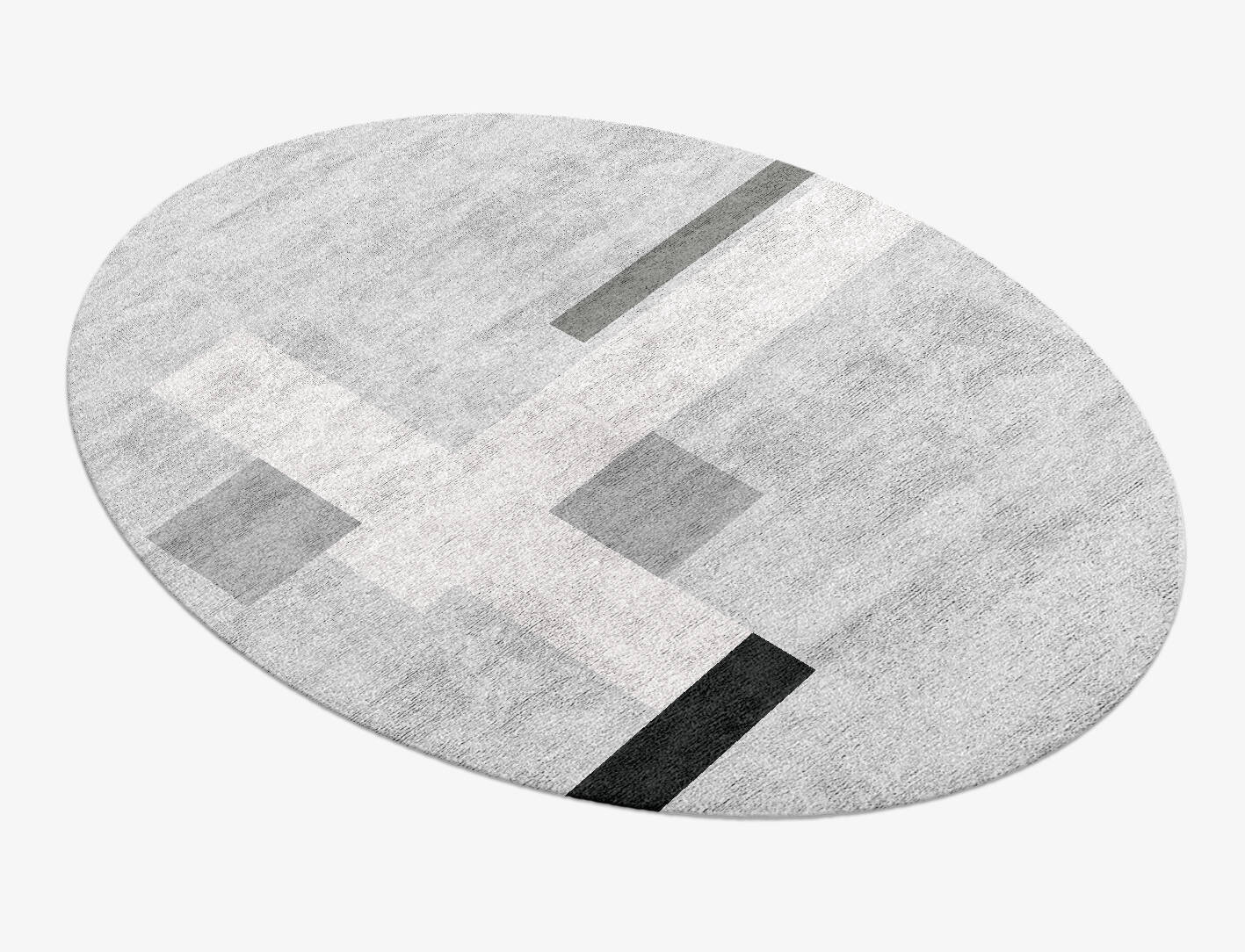 Goombah  Oval Hand Knotted Bamboo Silk Custom Rug by Rug Artisan