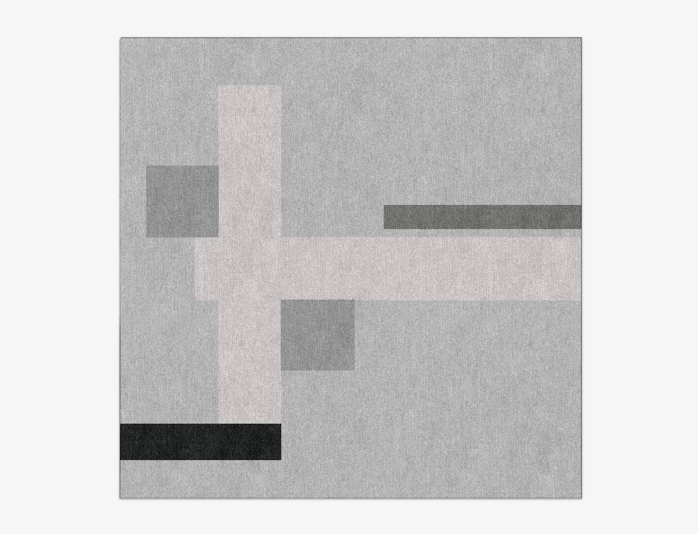 Goombah  Square Hand Knotted Tibetan Wool Custom Rug by Rug Artisan