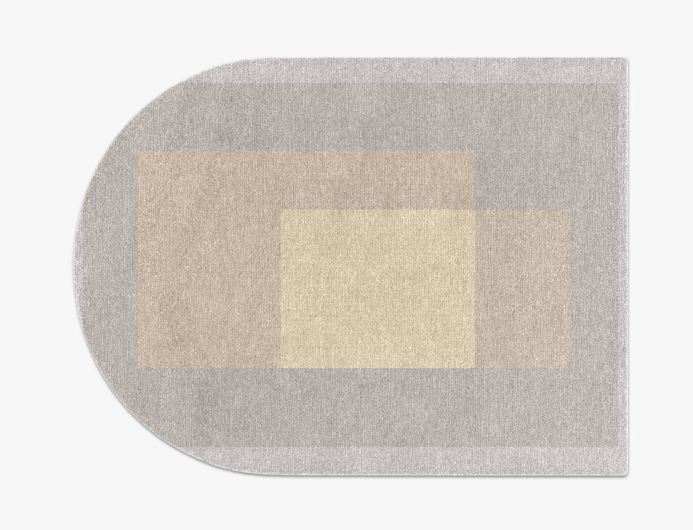 Goya  Arch Hand Knotted Tibetan Wool Custom Rug by Rug Artisan