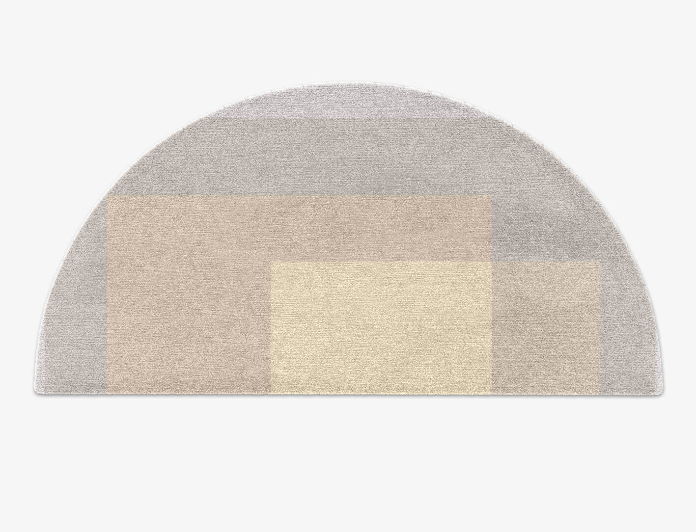 Goya  Halfmoon Hand Knotted Tibetan Wool Custom Rug by Rug Artisan