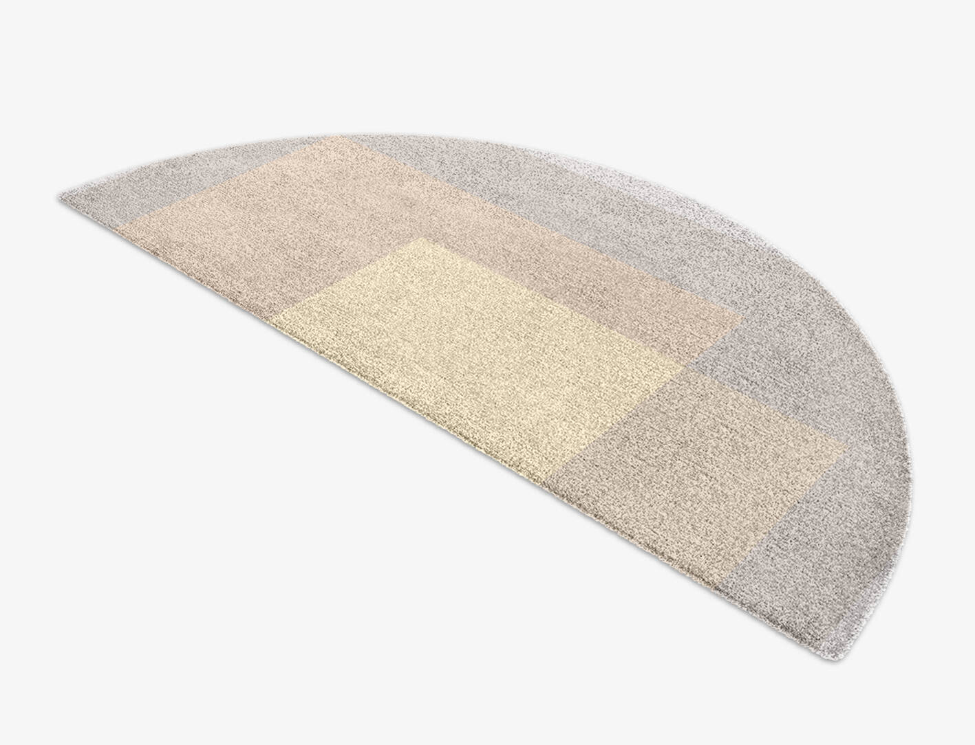 Goya  Halfmoon Hand Knotted Tibetan Wool Custom Rug by Rug Artisan
