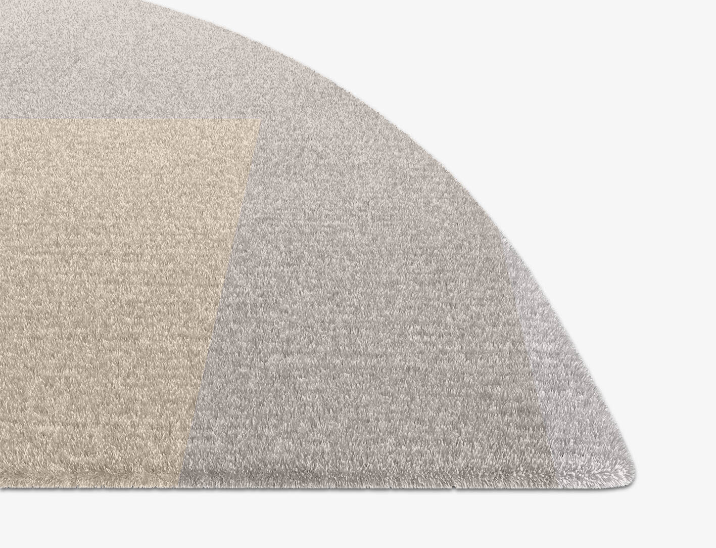 Goya  Halfmoon Hand Knotted Tibetan Wool Custom Rug by Rug Artisan