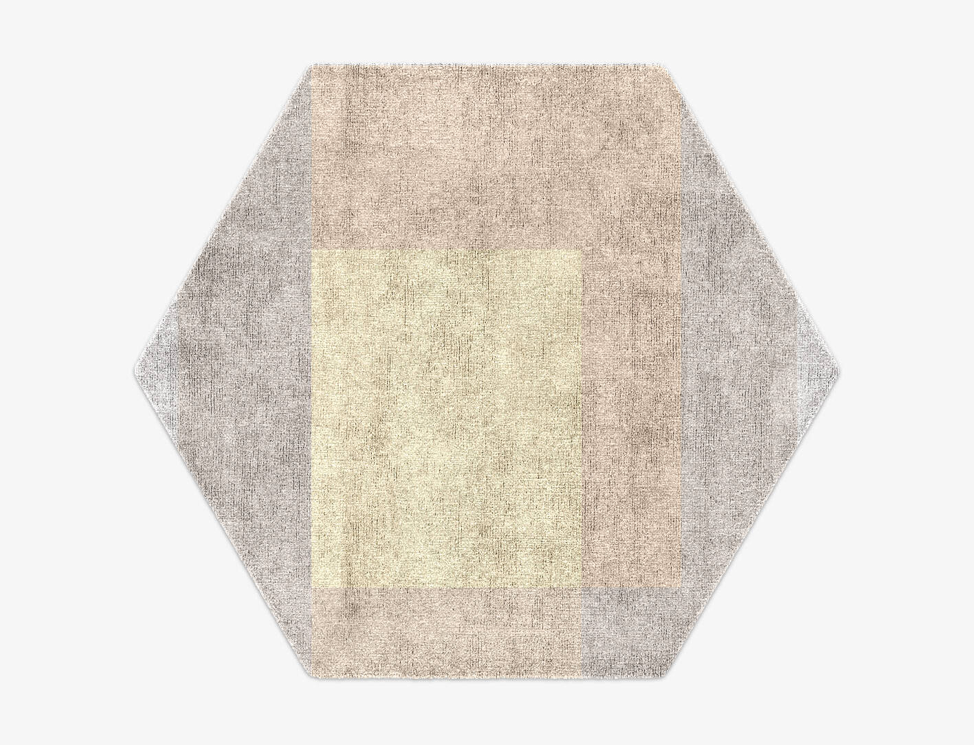 Goya  Hexagon Hand Knotted Bamboo Silk Custom Rug by Rug Artisan