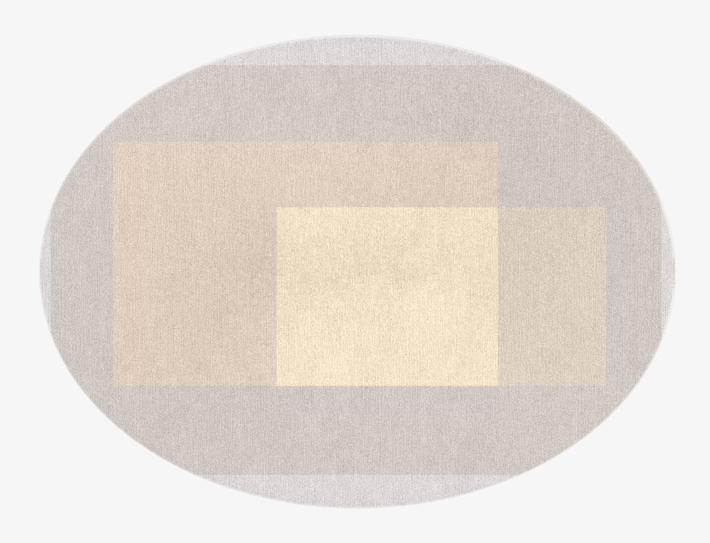 Goya  Oval Hand Knotted Tibetan Wool Custom Rug by Rug Artisan