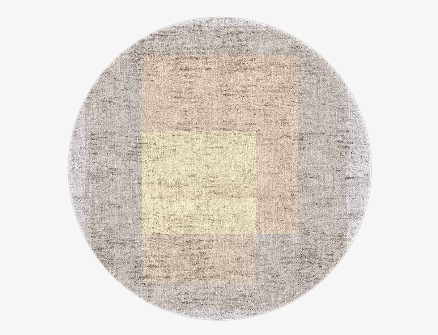 Goya  Round Hand Knotted Bamboo Silk Custom Rug by Rug Artisan