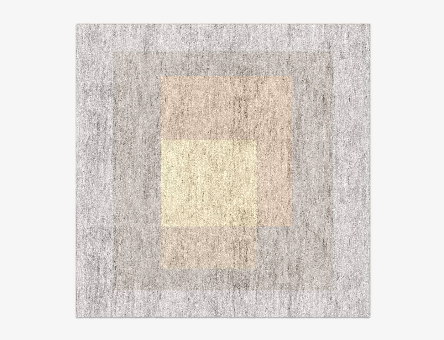 Goya  Square Hand Knotted Bamboo Silk Custom Rug by Rug Artisan