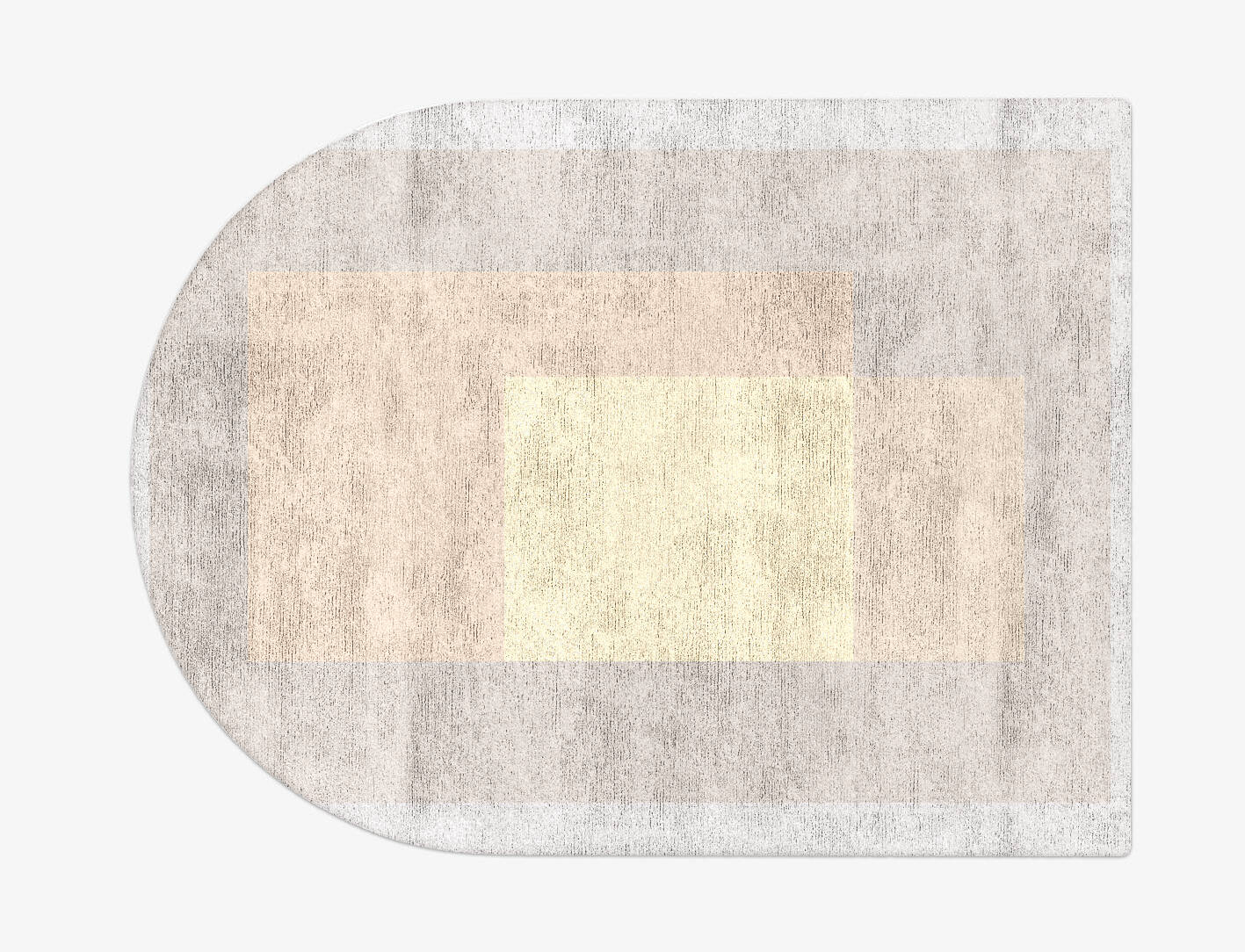 Goya  Arch Hand Tufted Bamboo Silk Custom Rug by Rug Artisan