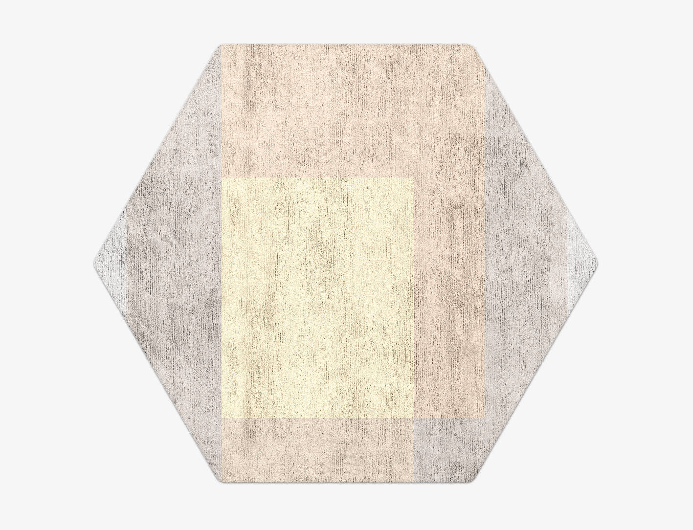 Goya  Hexagon Hand Tufted Bamboo Silk Custom Rug by Rug Artisan