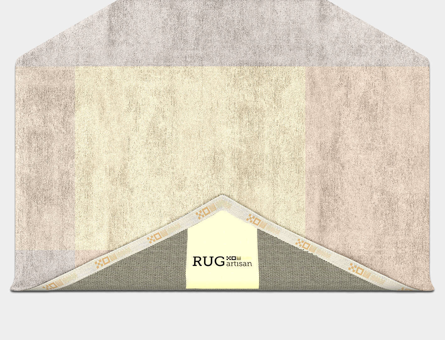 Goya  Hexagon Hand Tufted Bamboo Silk Custom Rug by Rug Artisan