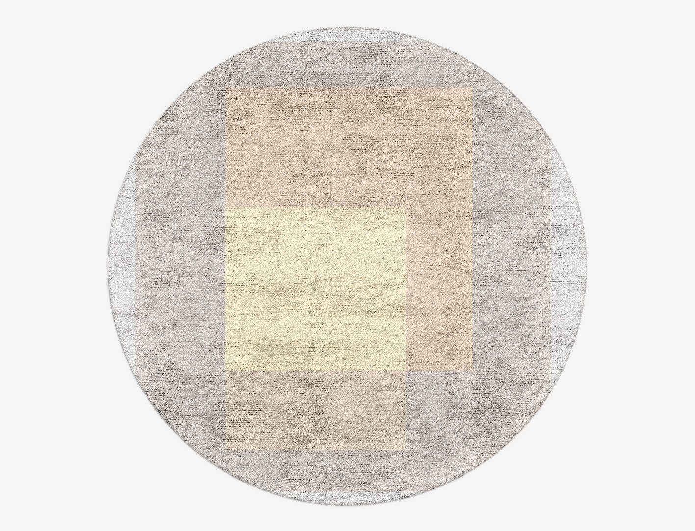 Goya  Round Hand Tufted Bamboo Silk Custom Rug by Rug Artisan