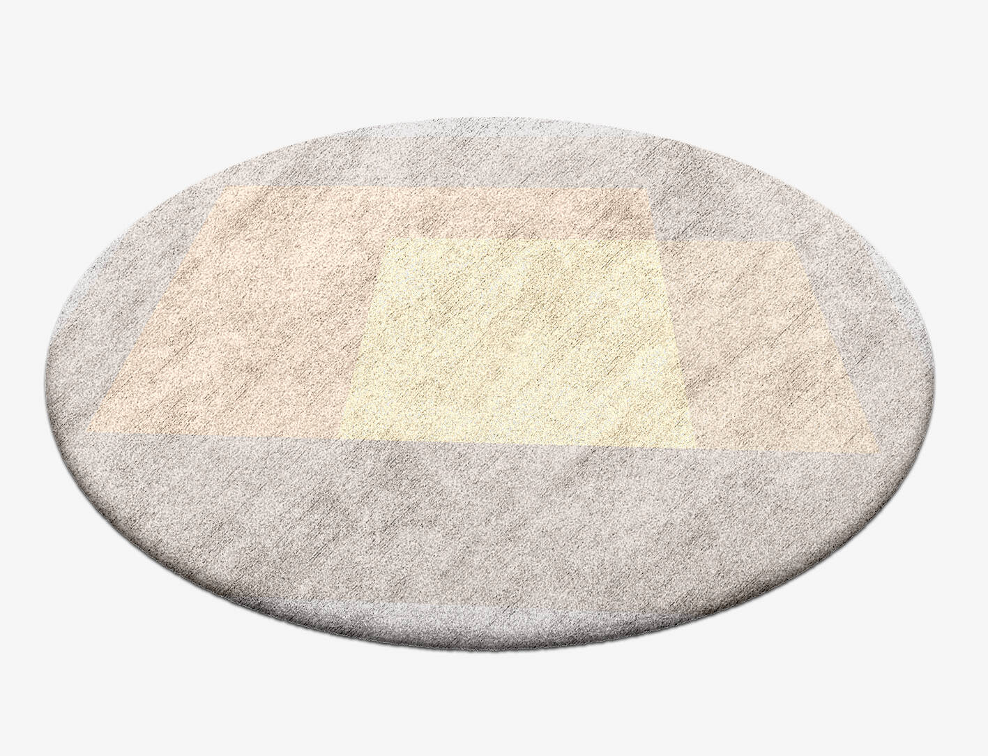 Goya  Round Hand Tufted Bamboo Silk Custom Rug by Rug Artisan
