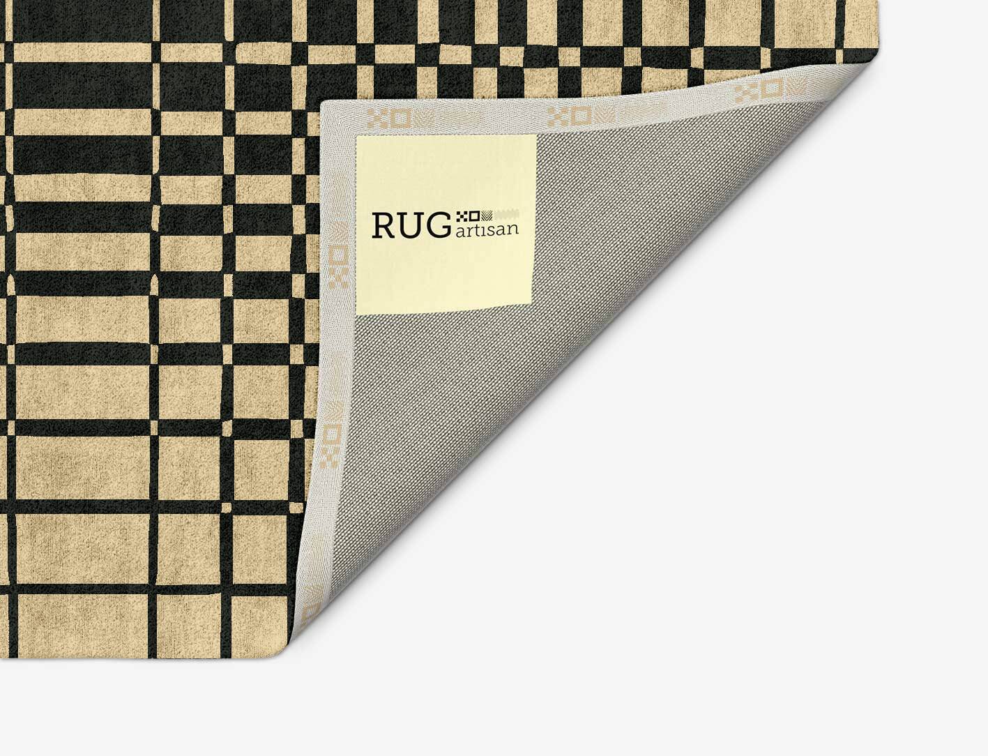 Grafix Modern Geometrics Arch Hand Tufted Bamboo Silk Custom Rug by Rug Artisan