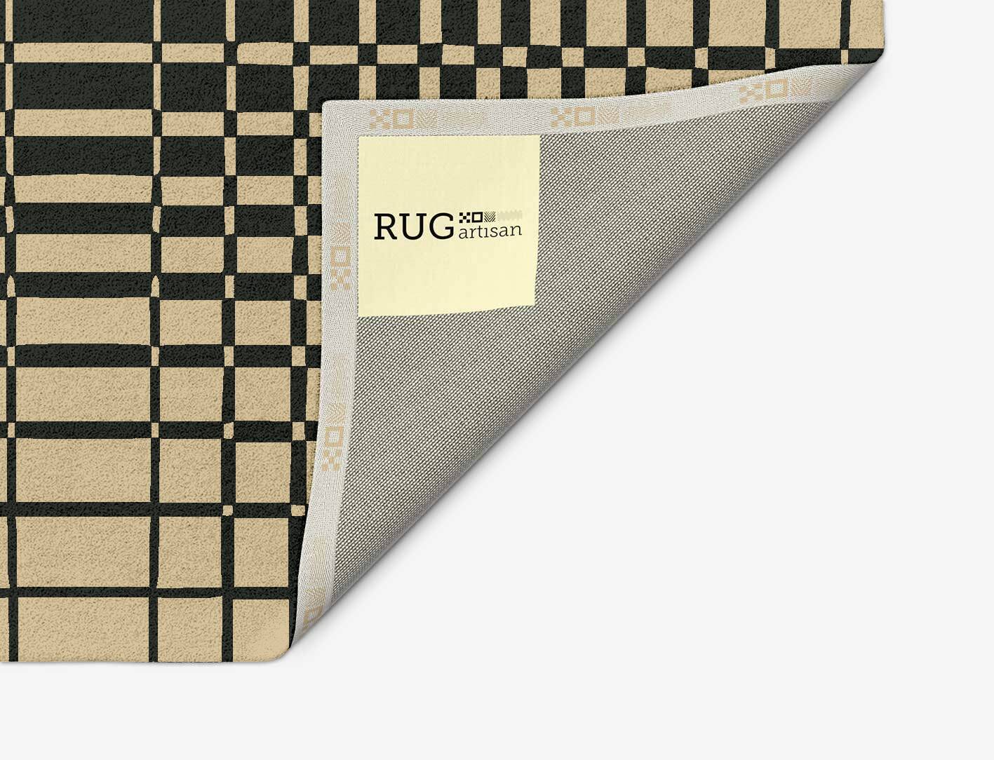 Grafix Modern Geometrics Arch Hand Tufted Pure Wool Custom Rug by Rug Artisan