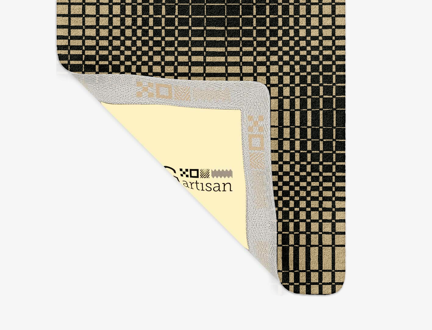 Grafix Geometric Runner Hand Tufted Pure Wool Custom Rug by Rug Artisan