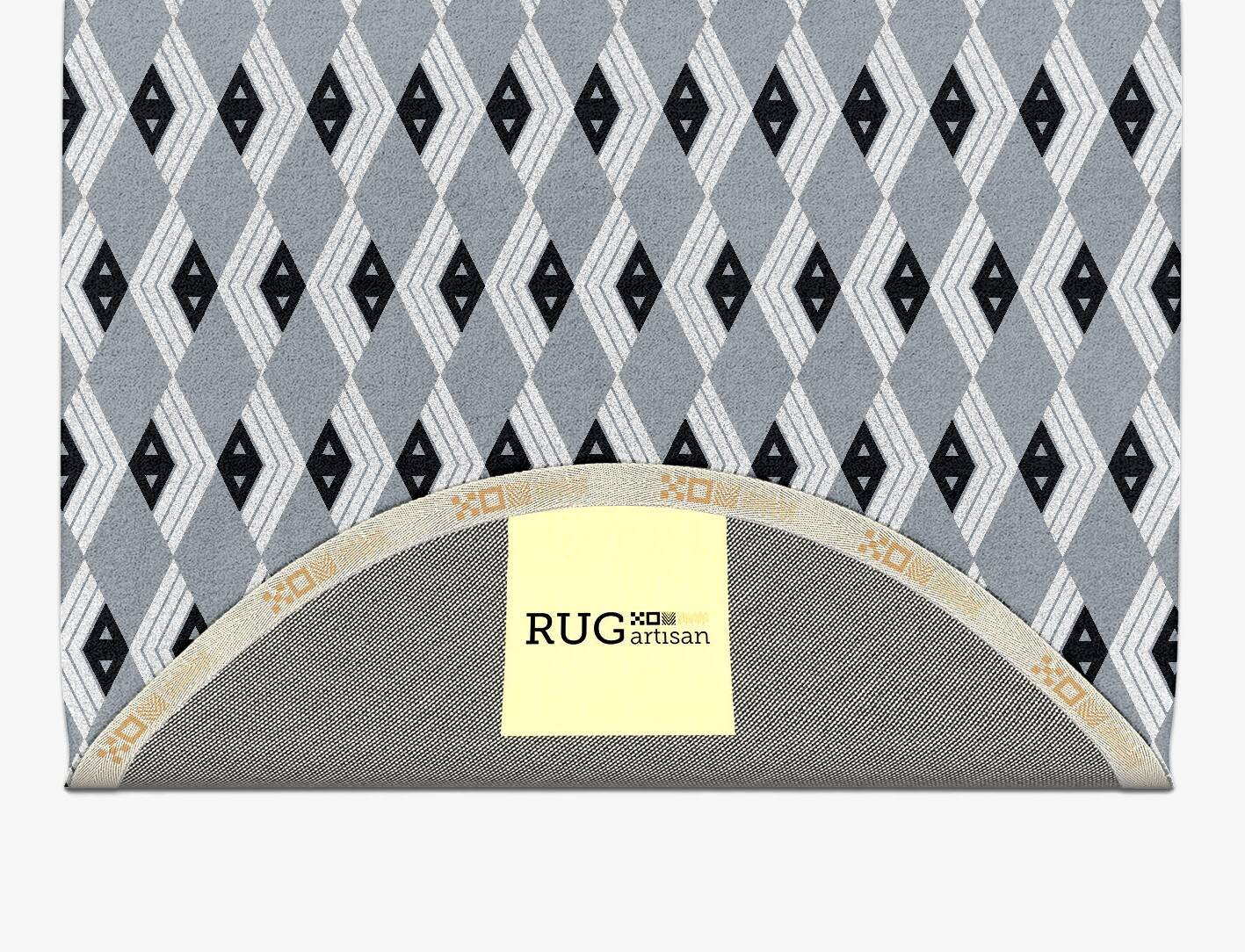 Grey Calculus Monochrome Capsule Hand Tufted Pure Wool Custom Rug by Rug Artisan