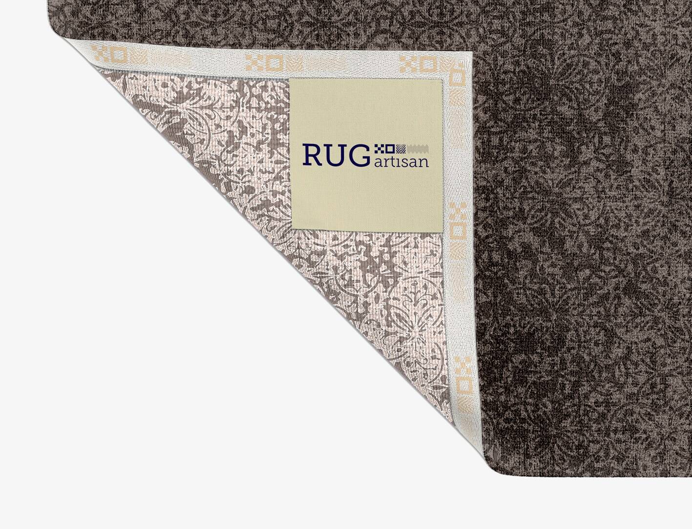 Grey Daze Vintage Rectangle Hand Knotted Bamboo Silk Custom Rug by Rug Artisan