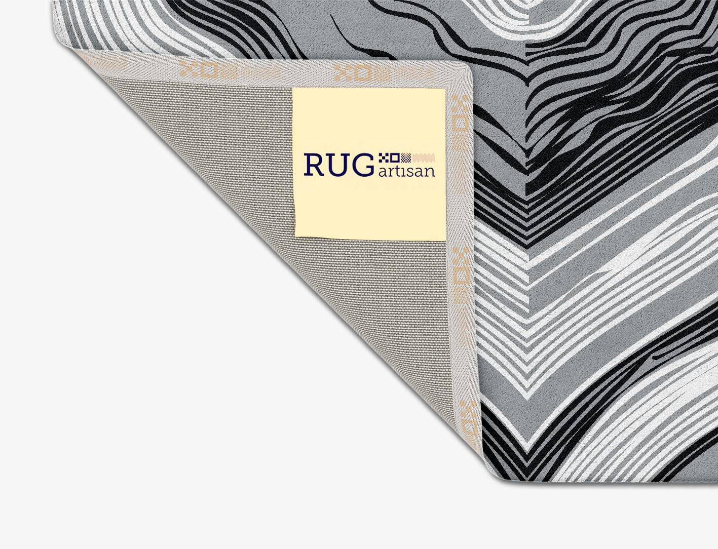 Grey Grades Monochrome Square Hand Tufted Pure Wool Custom Rug by Rug Artisan