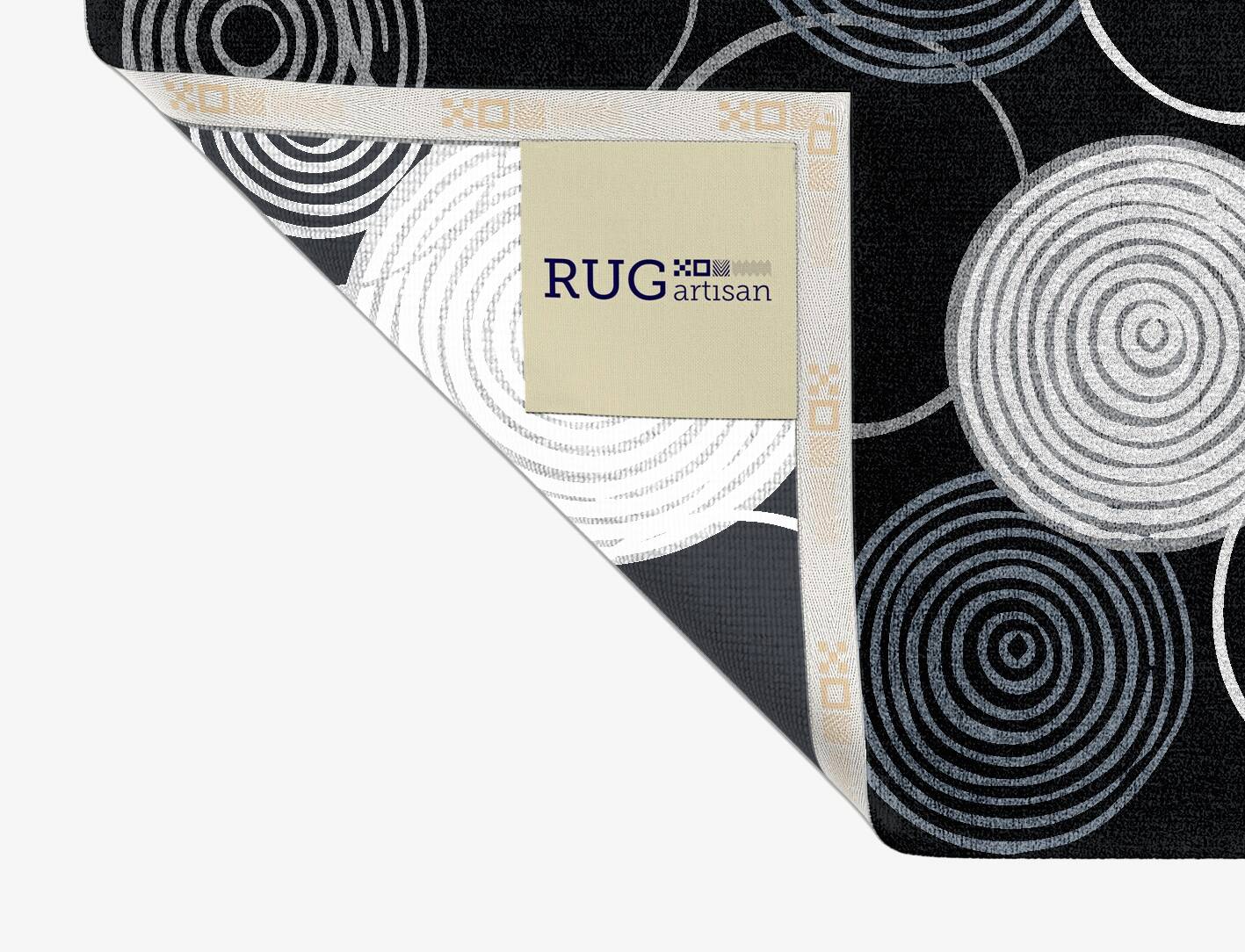 Greys Monochrome Rectangle Hand Knotted Bamboo Silk Custom Rug by Rug Artisan