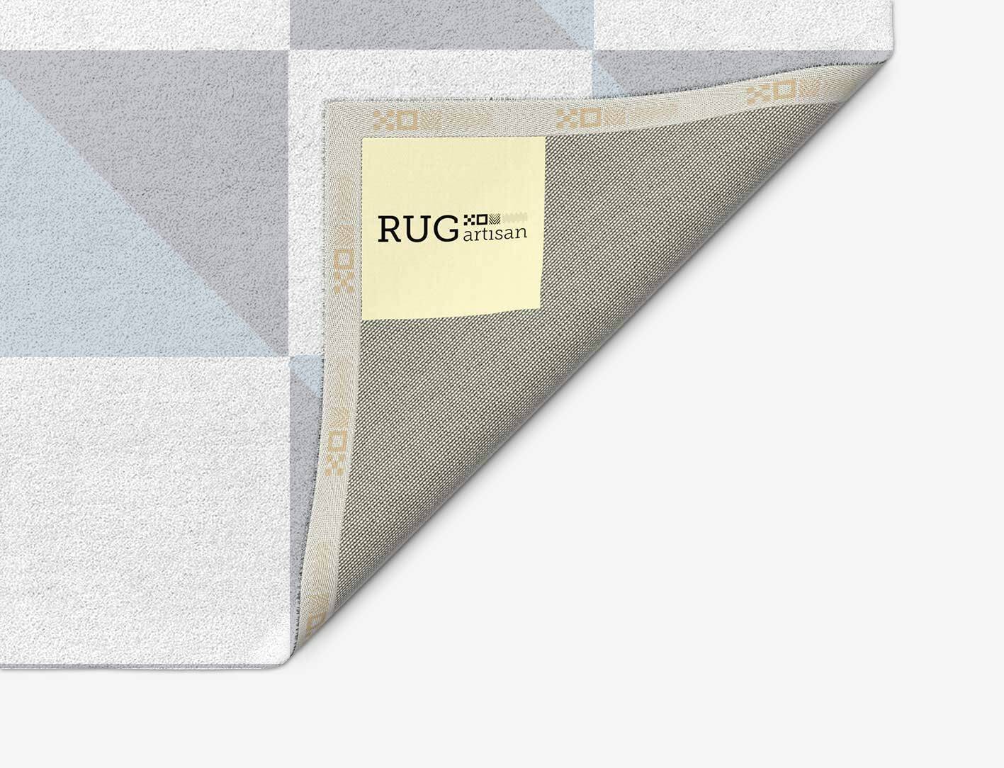 Grid Geometric Arch Hand Tufted Pure Wool Custom Rug by Rug Artisan