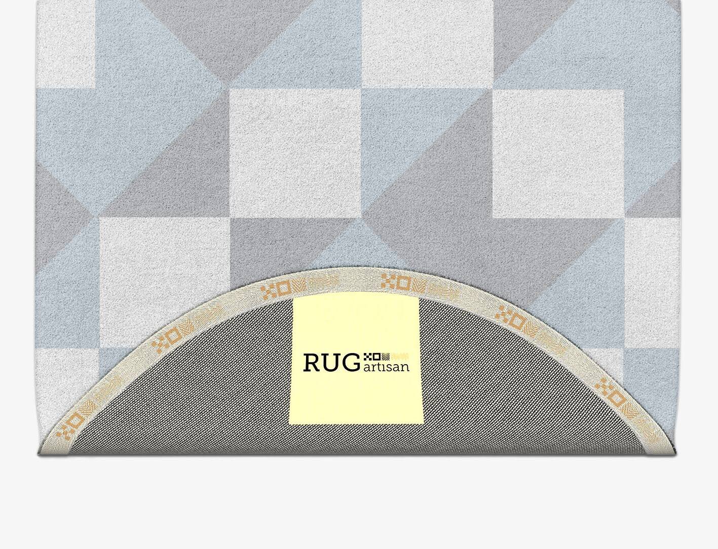Grid Geometric Capsule Hand Tufted Pure Wool Custom Rug by Rug Artisan