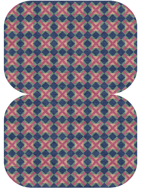 Griffon Geometric Eight Hand Knotted Tibetan Wool Custom Rug by Rug Artisan
