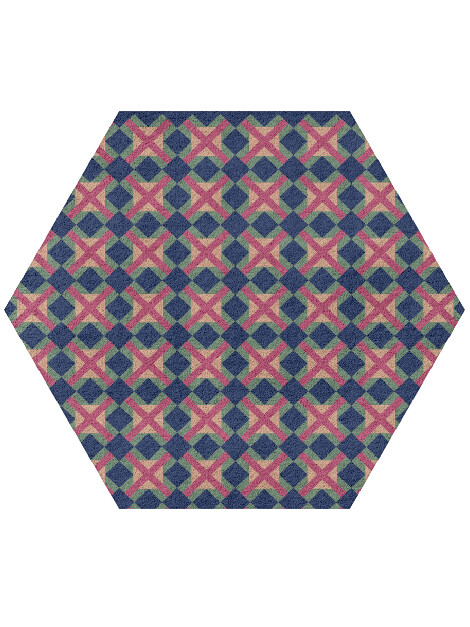 Griffon Geometric Hexagon Hand Tufted Pure Wool Custom Rug by Rug Artisan