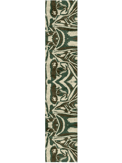 Griffoner Abstract Runner Hand Tufted Bamboo Silk Custom Rug by Rug Artisan