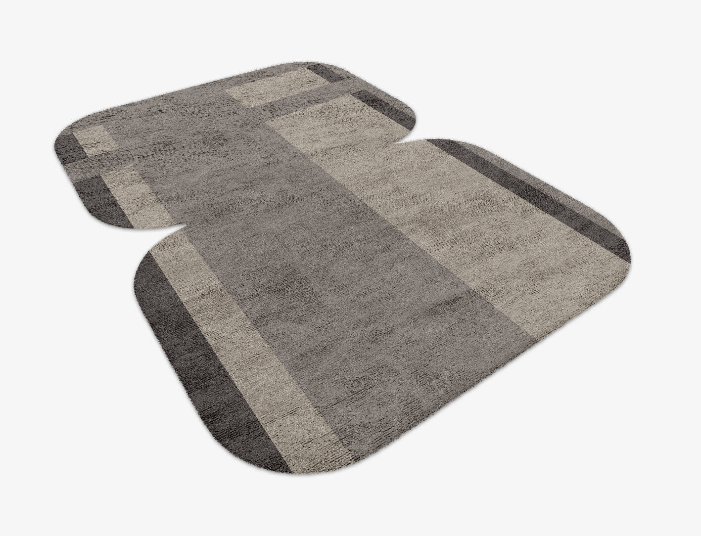 Grok  Eight Hand Knotted Bamboo Silk Custom Rug by Rug Artisan