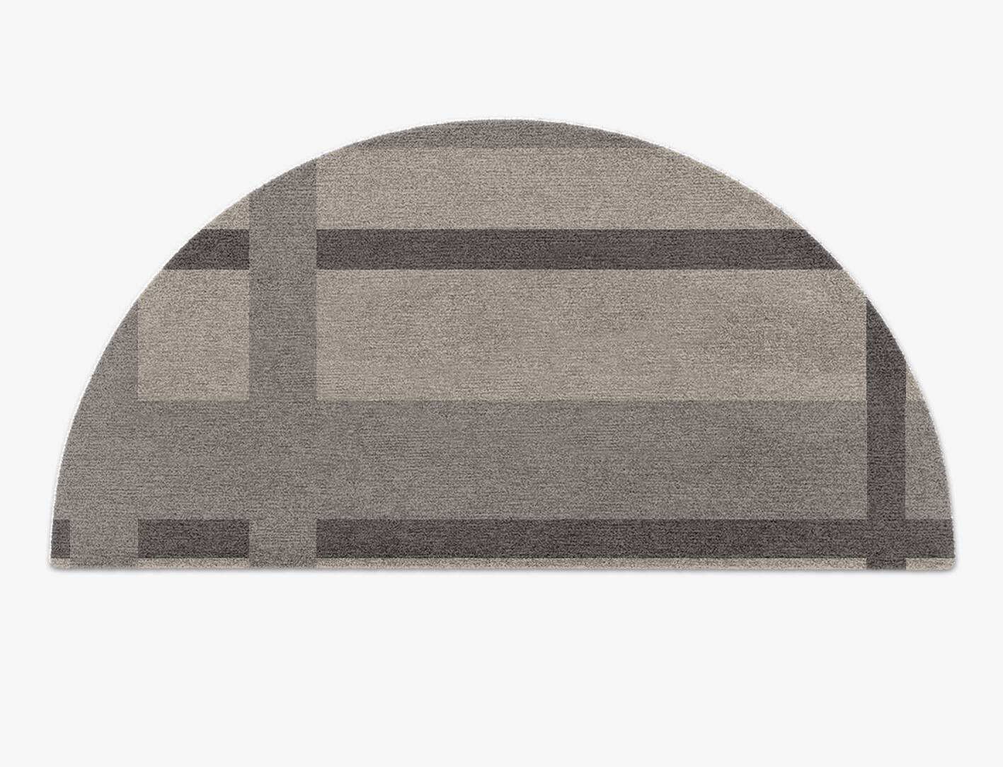 Grok  Halfmoon Hand Knotted Tibetan Wool Custom Rug by Rug Artisan