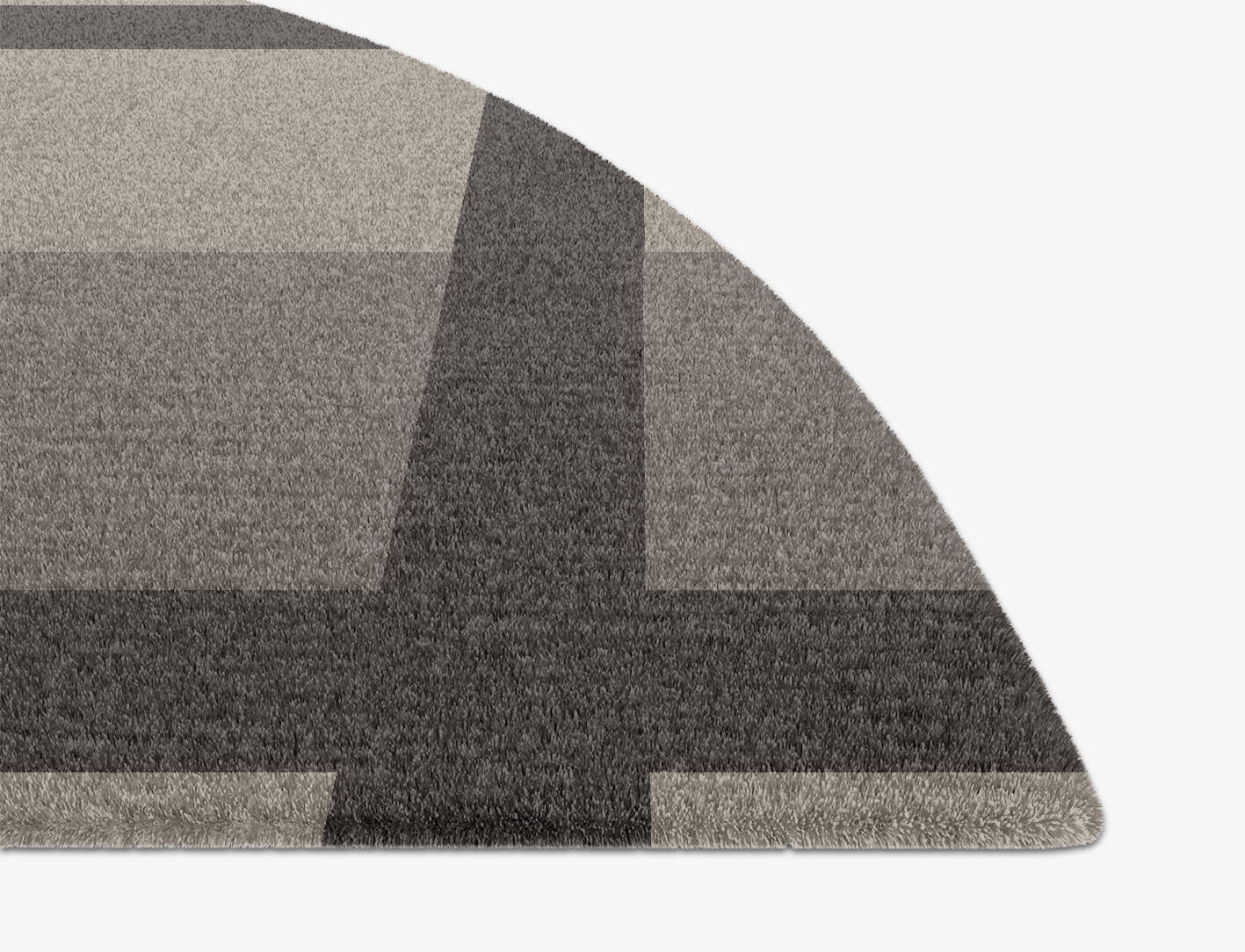 Grok  Halfmoon Hand Knotted Tibetan Wool Custom Rug by Rug Artisan