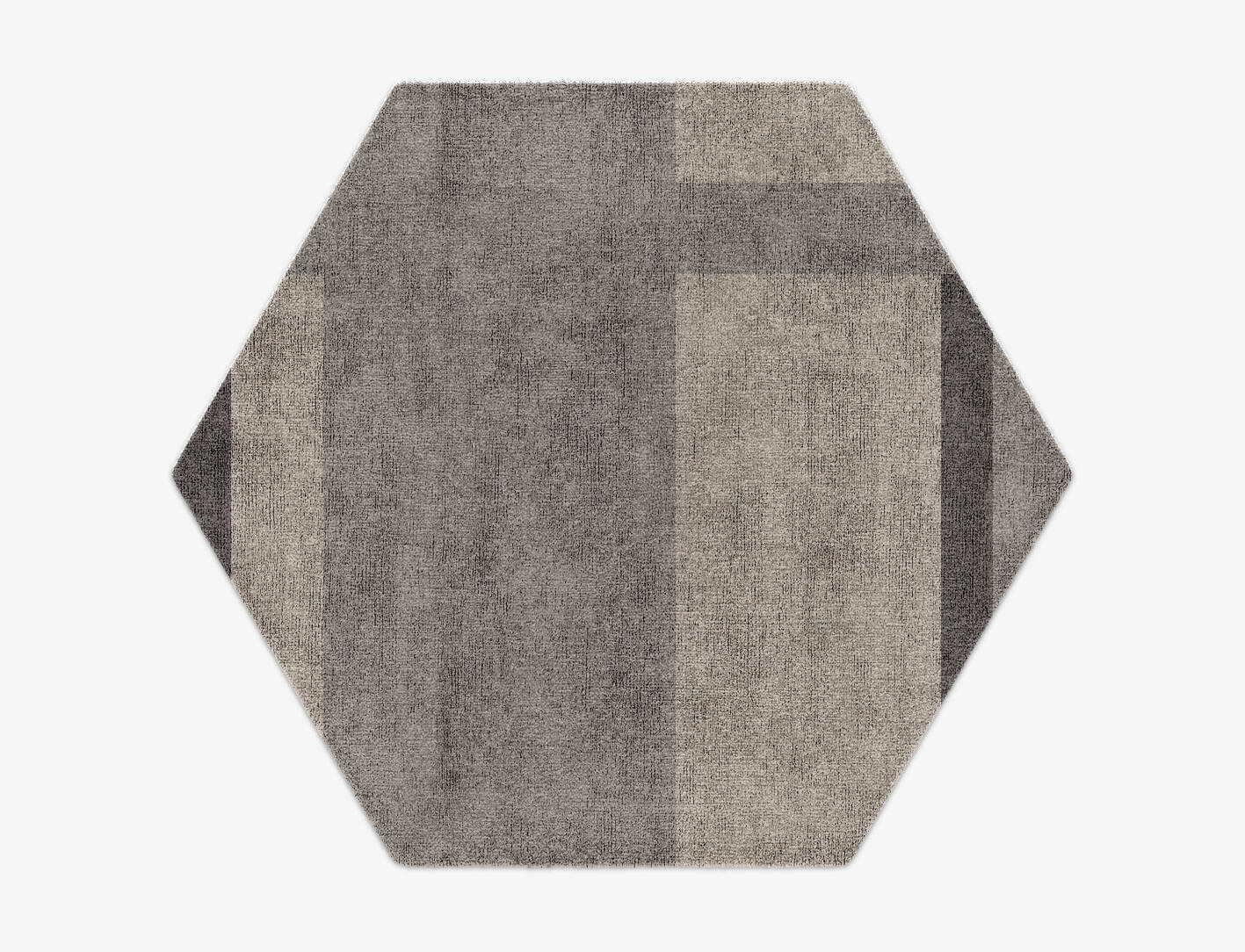 Grok  Hexagon Hand Knotted Bamboo Silk Custom Rug by Rug Artisan