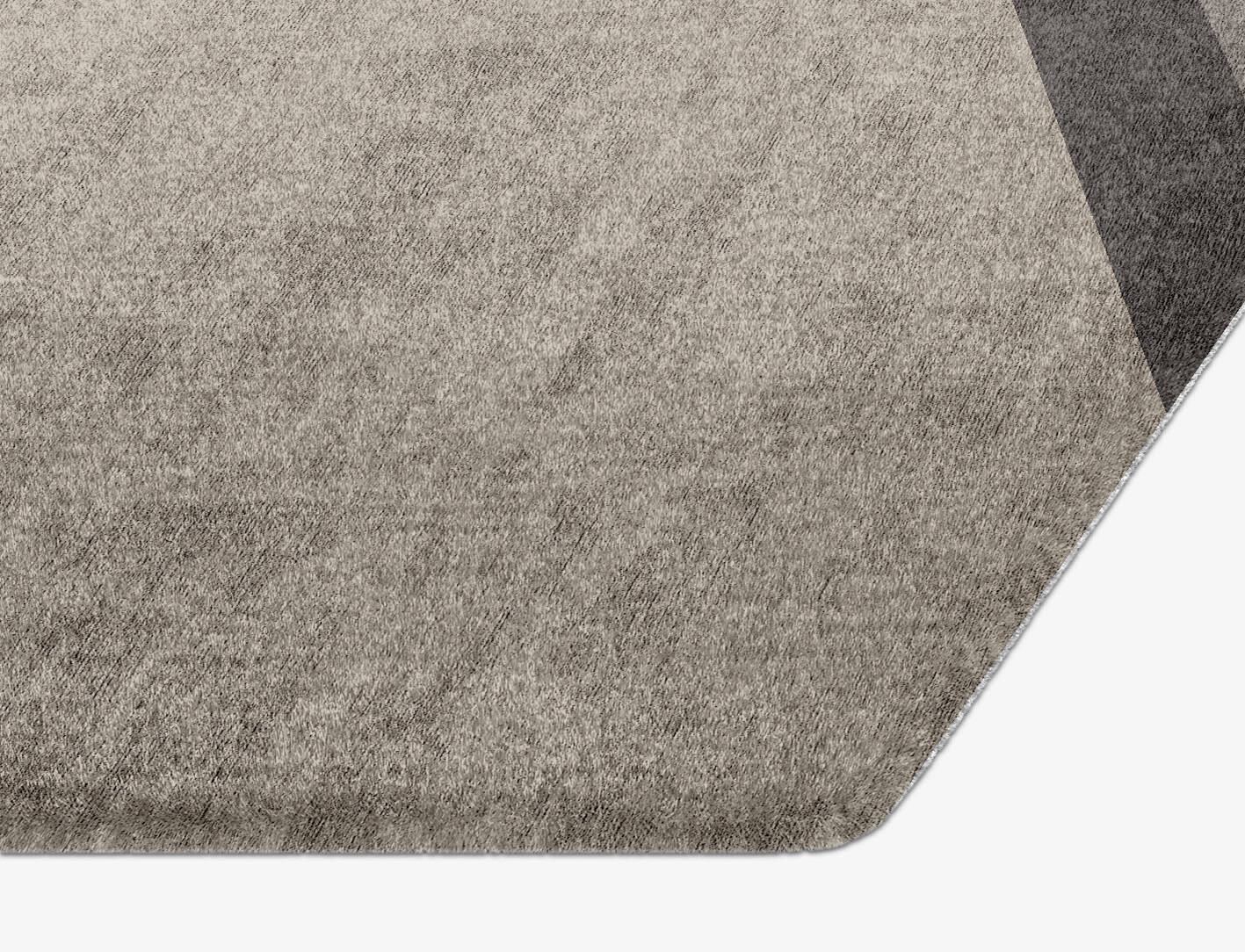 Grok  Hexagon Hand Knotted Bamboo Silk Custom Rug by Rug Artisan