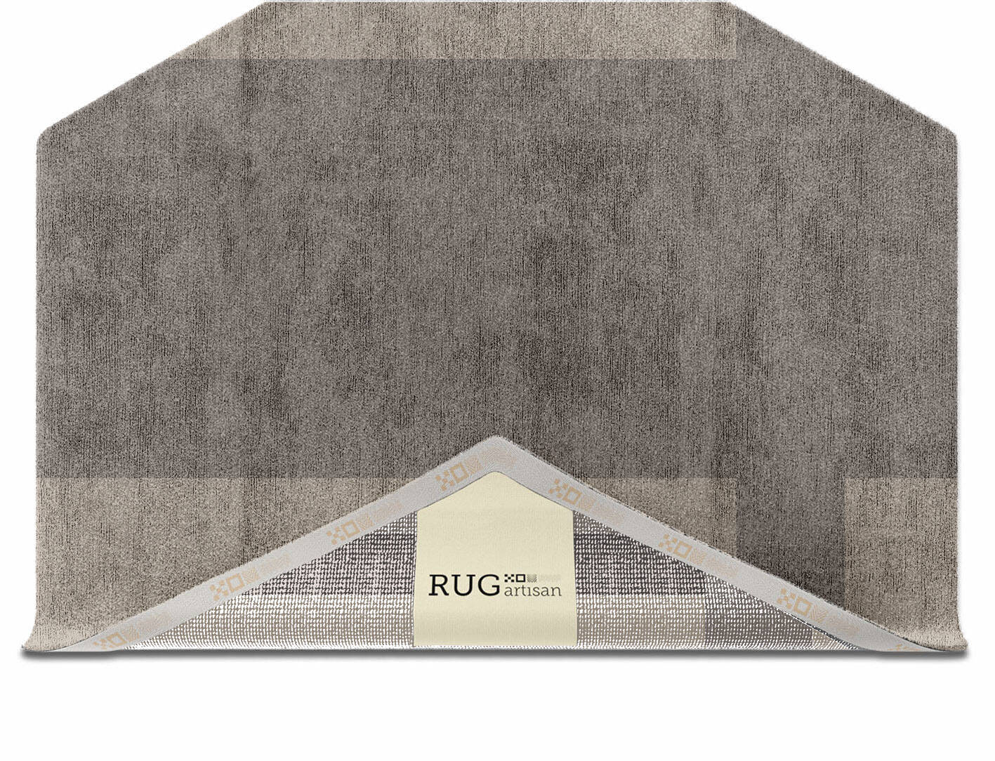 Grok  Hexagon Hand Knotted Bamboo Silk Custom Rug by Rug Artisan