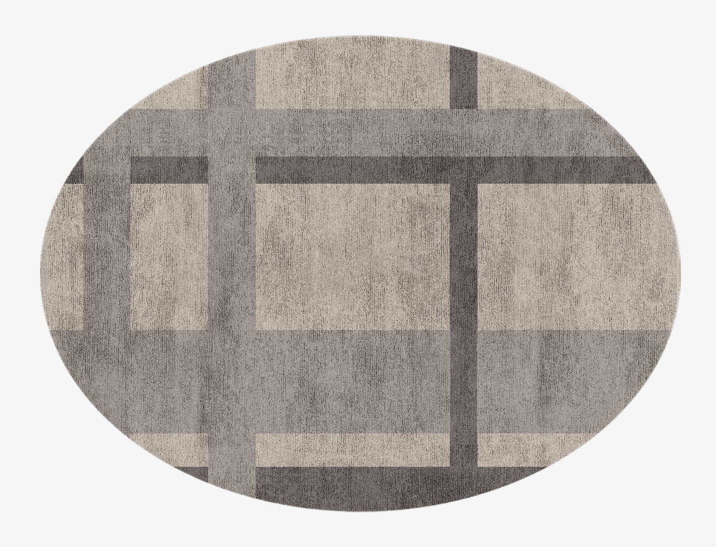Grok  Oval Hand Knotted Bamboo Silk Custom Rug by Rug Artisan