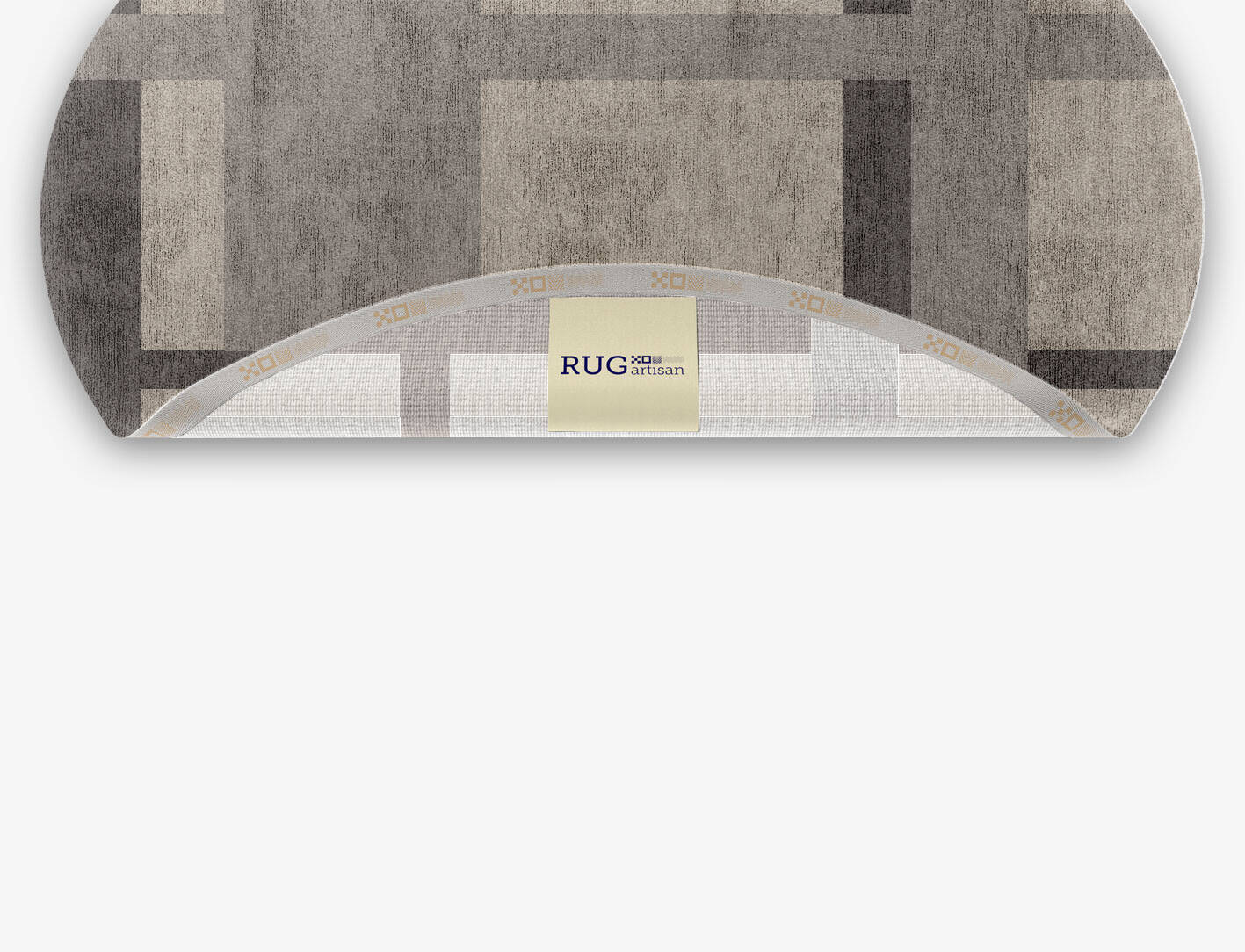 Grok  Oval Hand Knotted Bamboo Silk Custom Rug by Rug Artisan