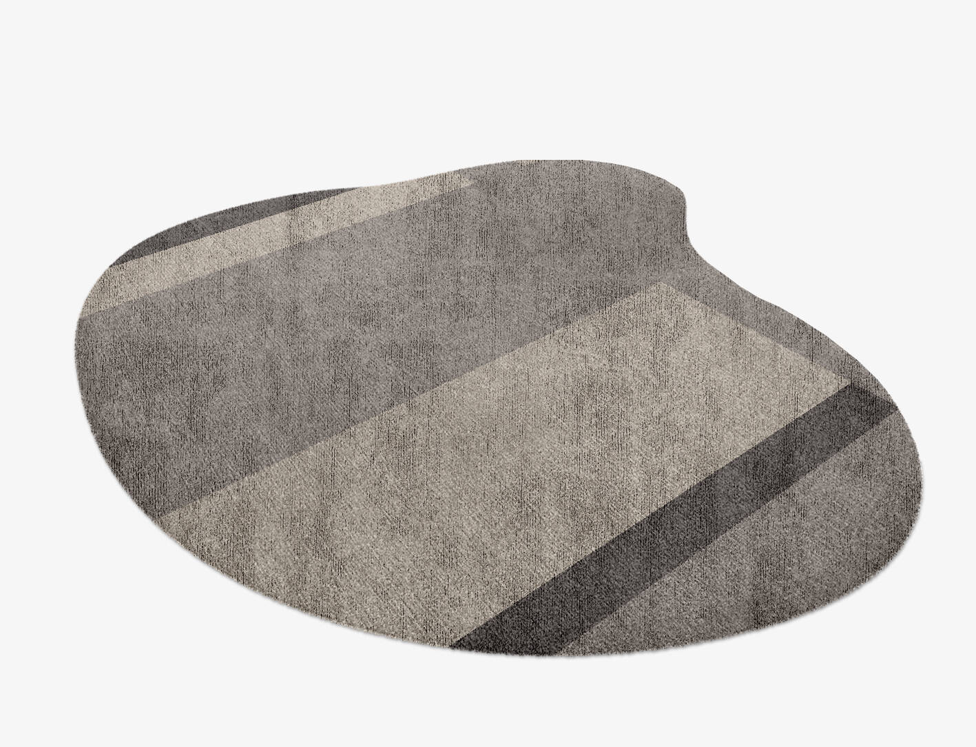 Grok  Splash Hand Knotted Bamboo Silk Custom Rug by Rug Artisan