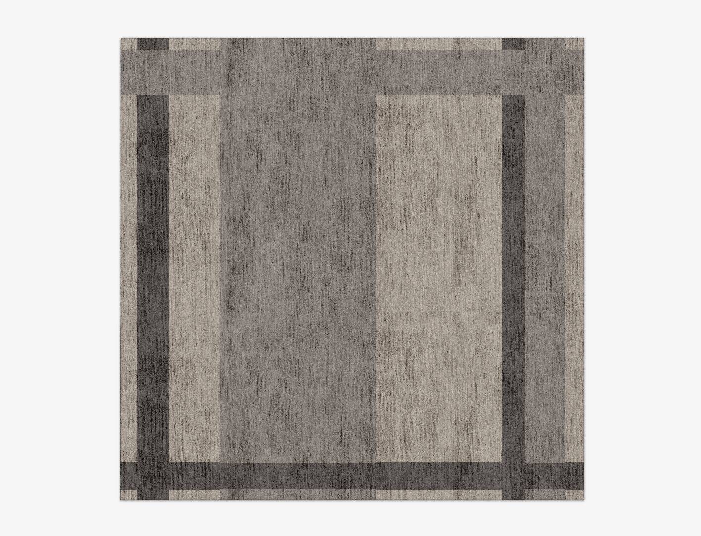 Grok  Square Hand Knotted Bamboo Silk Custom Rug by Rug Artisan