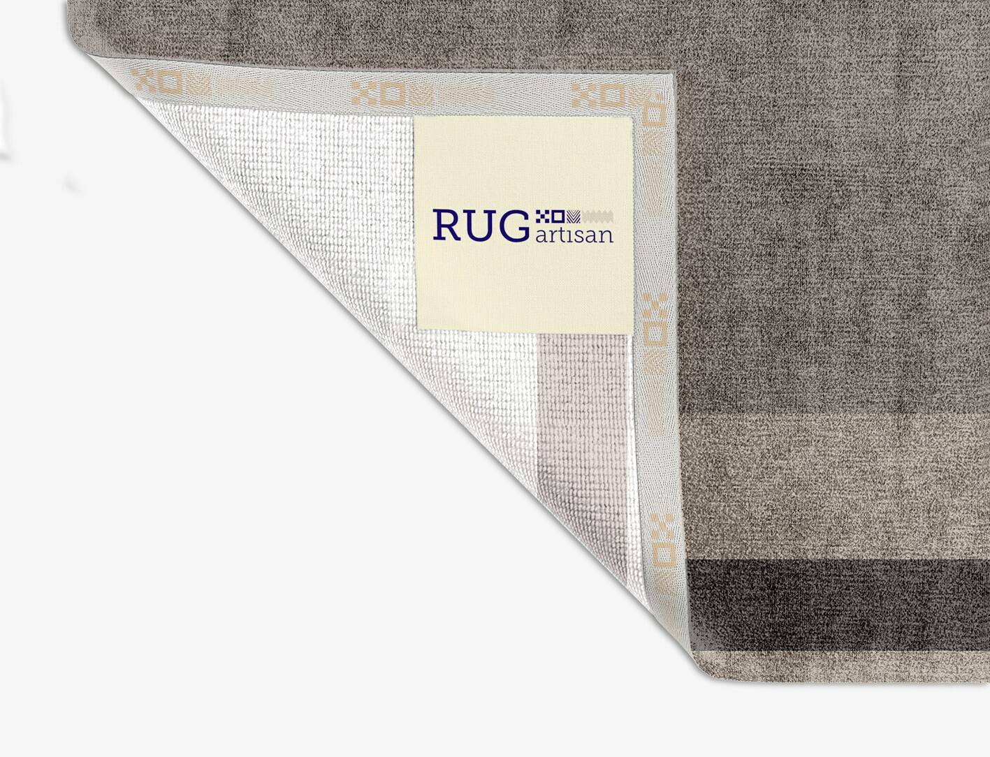 Grok  Square Hand Knotted Bamboo Silk Custom Rug by Rug Artisan