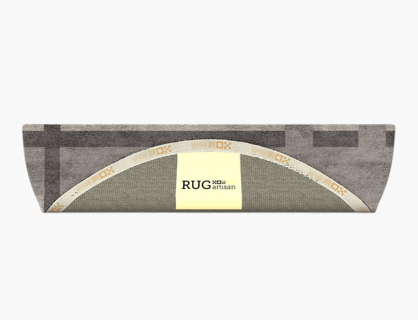 Grok  Halfmoon Hand Tufted Bamboo Silk Custom Rug by Rug Artisan