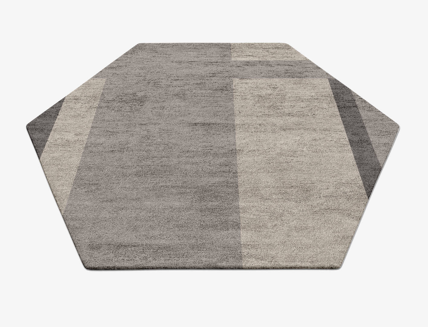 Grok  Hexagon Hand Tufted Bamboo Silk Custom Rug by Rug Artisan