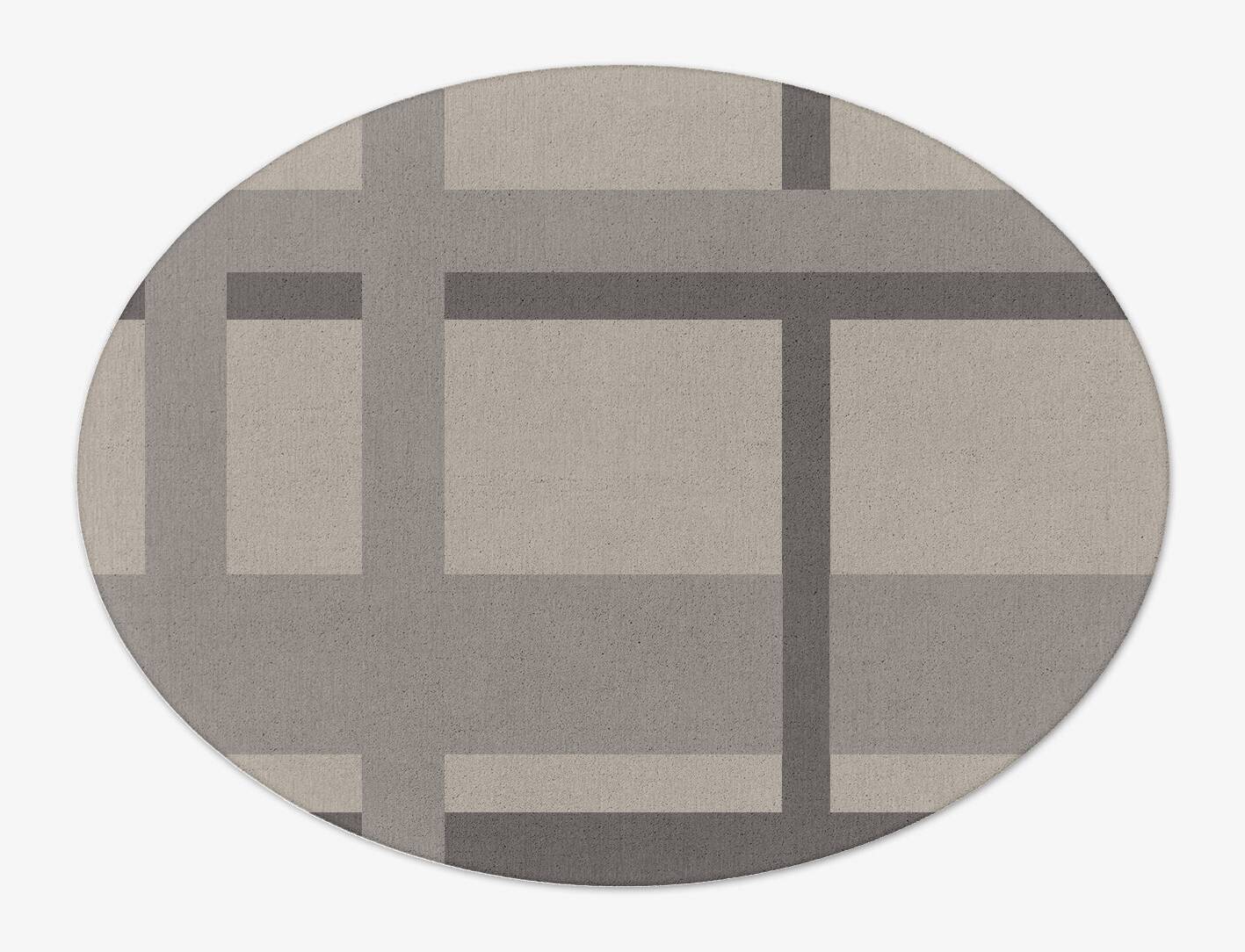 Grok  Oval Hand Tufted Pure Wool Custom Rug by Rug Artisan