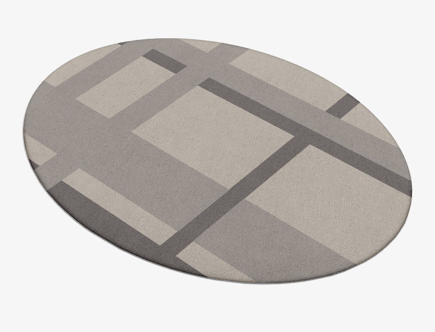 Grok  Oval Hand Tufted Pure Wool Custom Rug by Rug Artisan