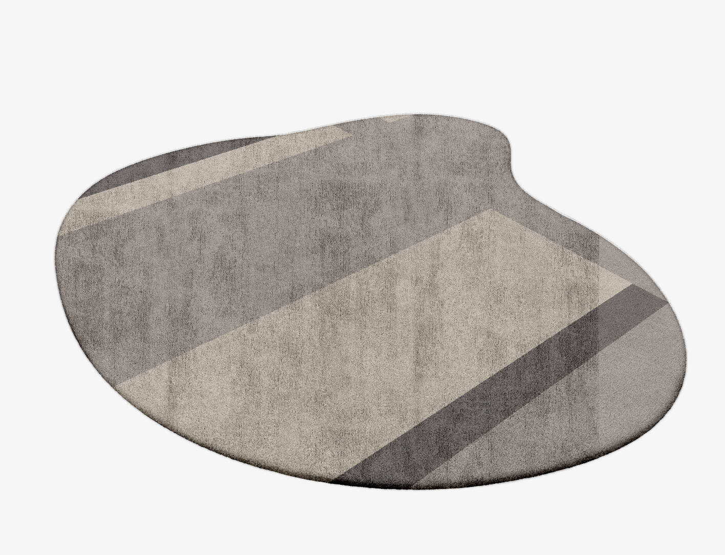Grok  Splash Hand Tufted Bamboo Silk Custom Rug by Rug Artisan