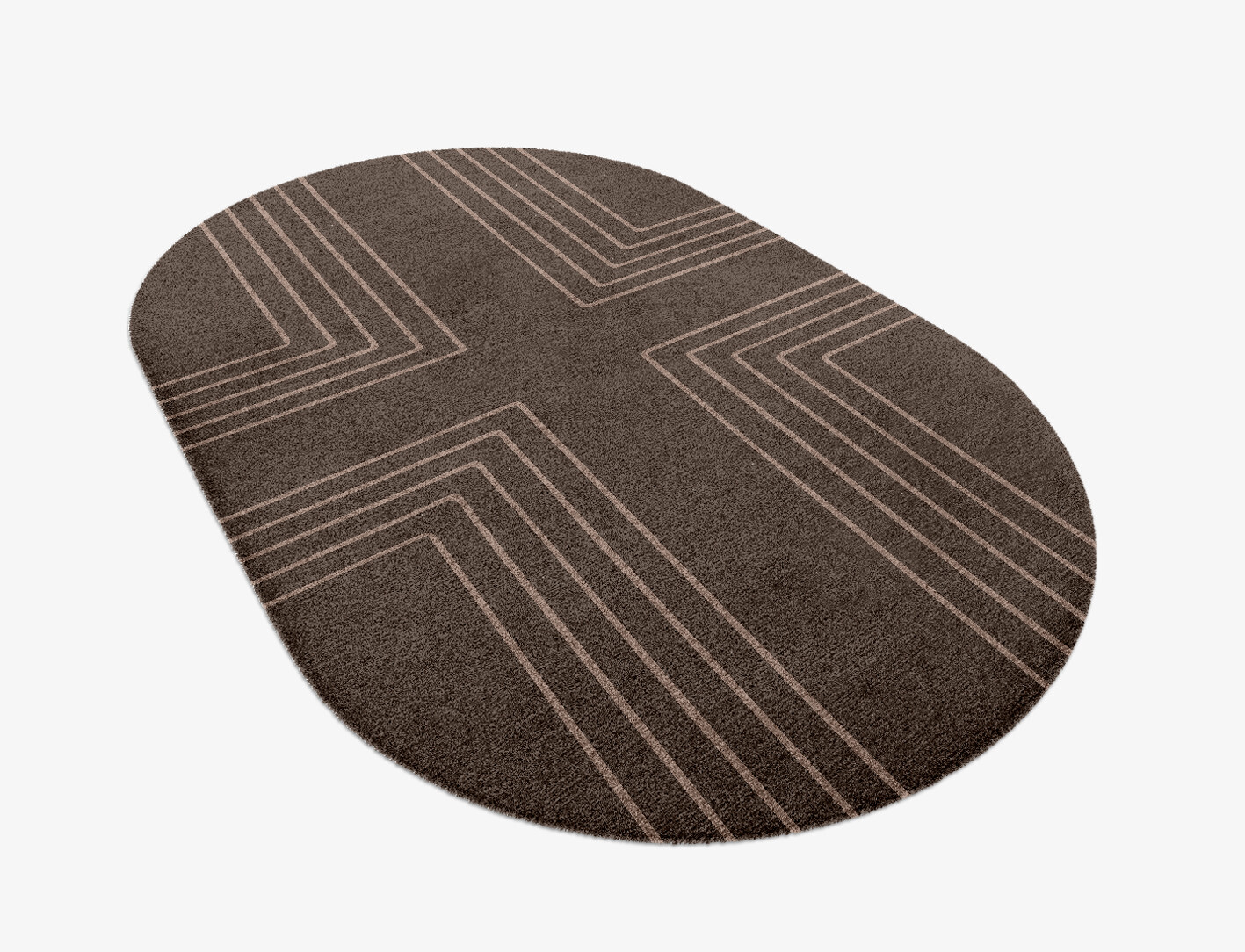 Groove Minimalist Capsule Hand Knotted Tibetan Wool Custom Rug by Rug Artisan