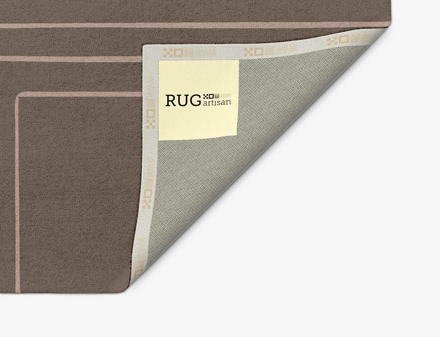 Groove Minimalist Arch Hand Tufted Pure Wool Custom Rug by Rug Artisan