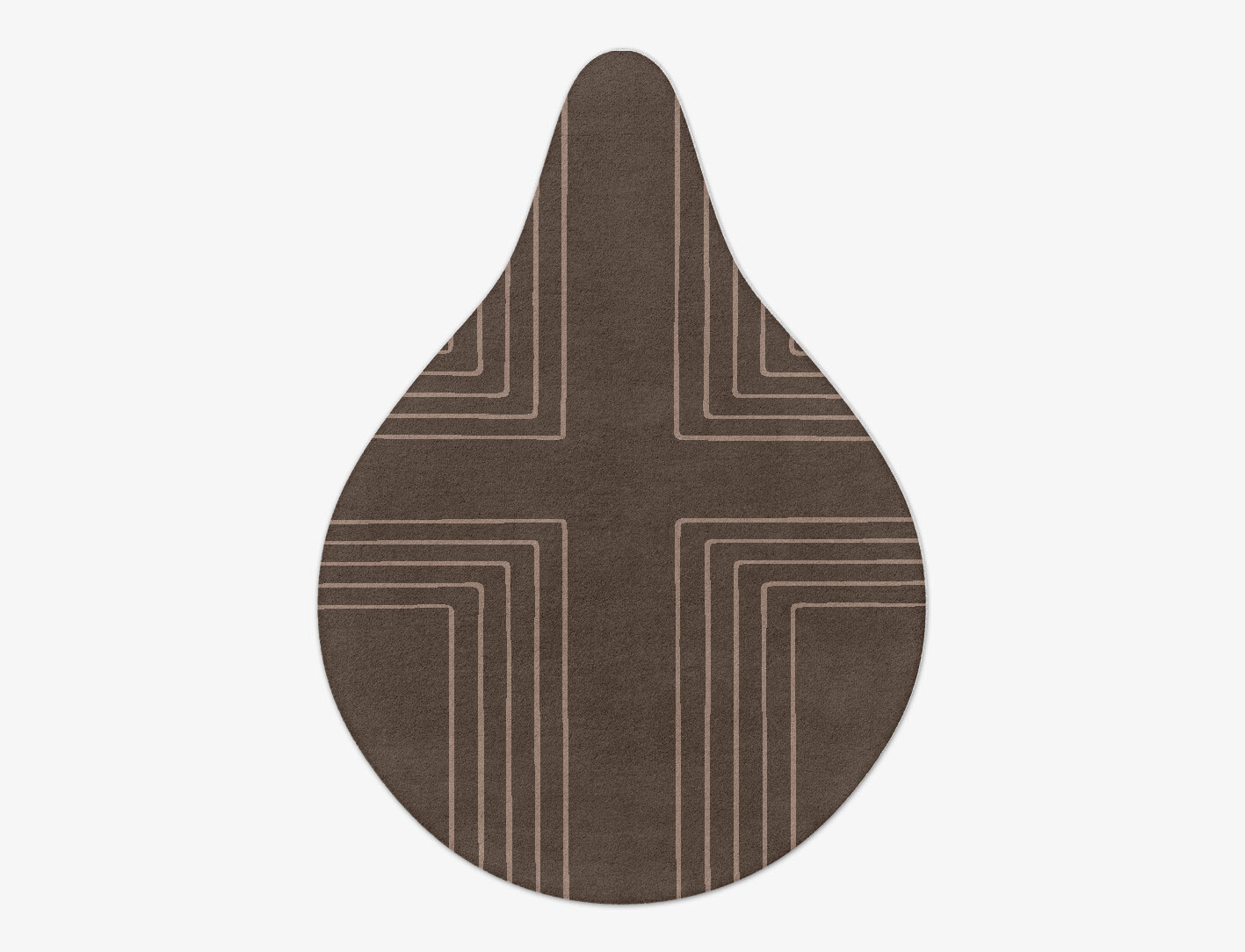 Groove Minimalist Drop Hand Tufted Pure Wool Custom Rug by Rug Artisan
