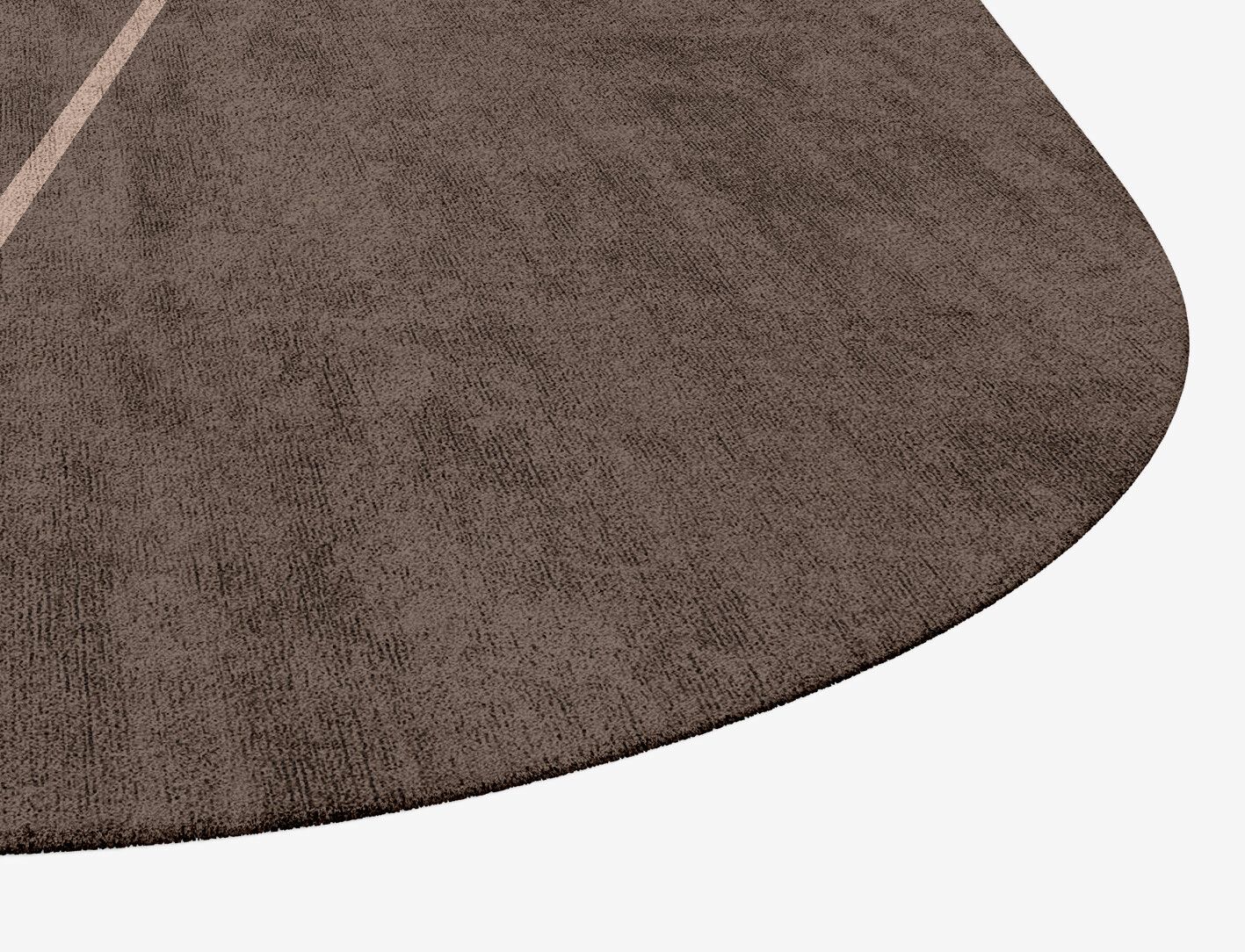 Groove Minimalist Eight Hand Tufted Bamboo Silk Custom Rug by Rug Artisan