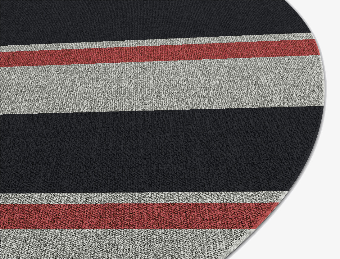 Gypsy Geometric Oval Flatweave New Zealand Wool Custom Rug by Rug Artisan